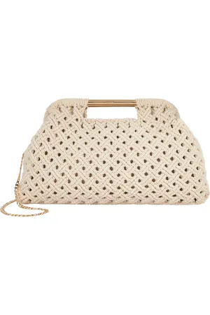 Dune Elsabeth Raffia Cross Body Clutch Bag