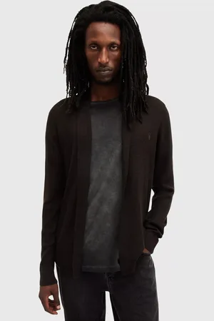 AllSaints Mode Merino Wool Open Cardigan