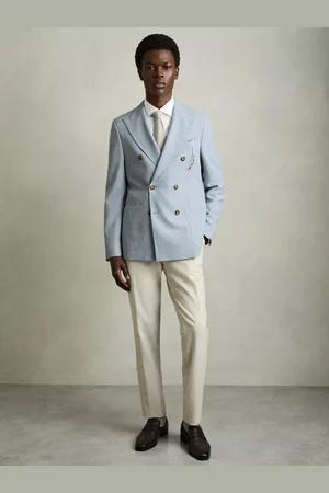 Reiss Belmont Double breasted Slim Fit Suit Jacket
