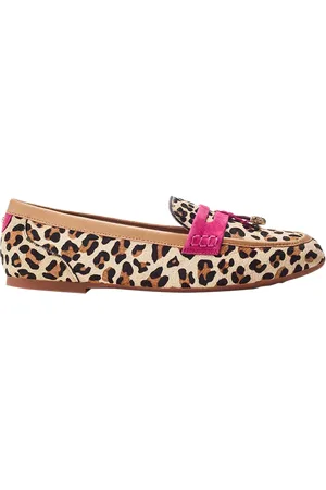 Moda In Pelle Erythrina Leopard Print Loafers
