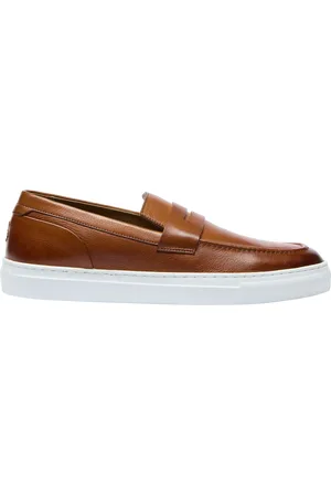 Oliver Sweeney Amesbury Milled Leather Penny Loafers