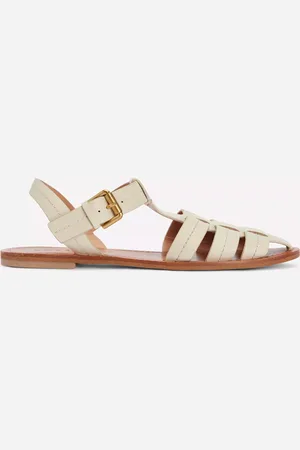Boden Fisherman Leather Flat Sandals