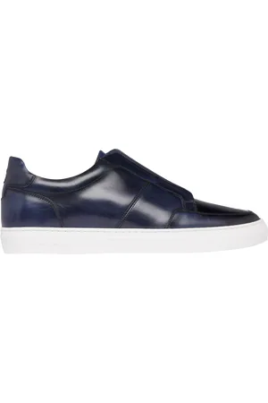 Oliver Sweeney Rende Antiqued Leather Cupsole Trainers