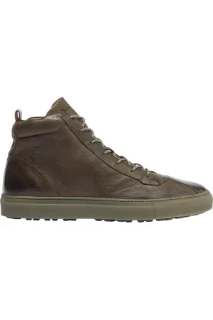 Oliver Sweeney Defeza Hand Finished Leather Retro Trainers