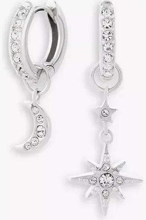 Olivia Burton Moon & Star Huggie Hoop Earrings