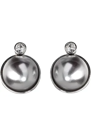 Eclectica Pre-Loved Refound Faux Pearl Clip-On Earrings, Dated Circa 1980s