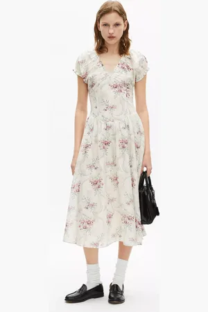 The Kooples Floral Midi Dress