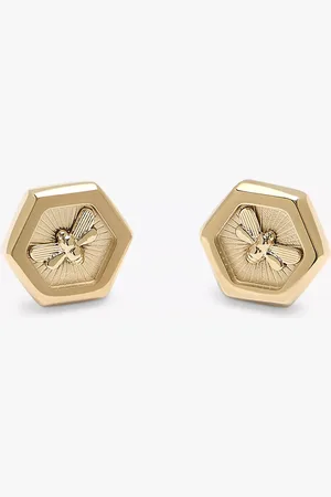 Olivia Burton Bee & Honeycomb Stud Earrings