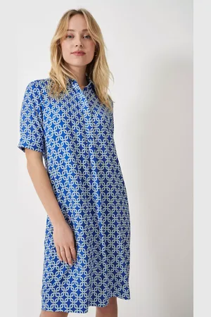 J.Crew Leah Short Sleeved Geometric Shift Dress