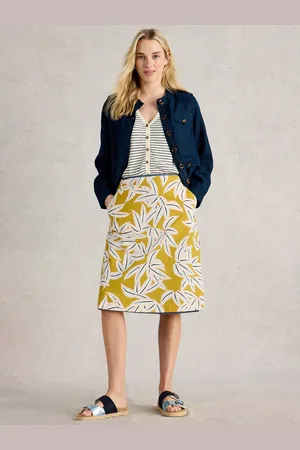 White Stuff Nell Reversible Organic Cotton Skirt