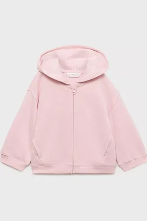 MANGO Dinab Full Zip Cotton Hoodie