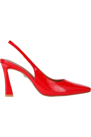 Kurt Geiger Sweetie Patent Slingback Pointed Courts