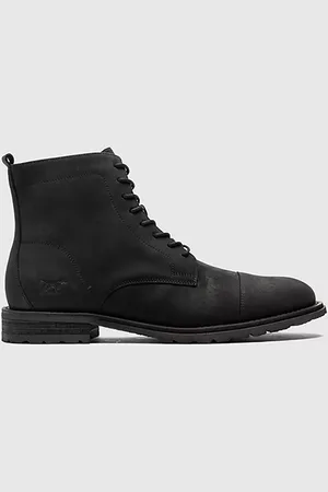 Rodd & Gunn Fort Nubuck Leather Military Boots