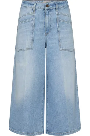 Mos Mosh Sagai Cropped Culotte Jeans