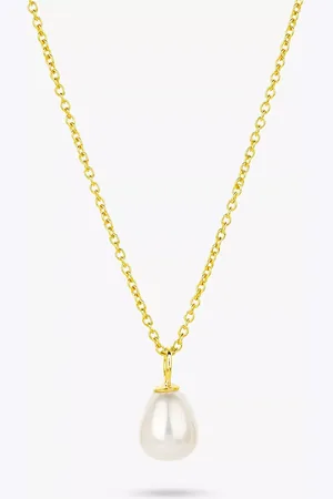 Claudia Bradby Favourite Freshwater Pearl Pendant Necklace, Gold
