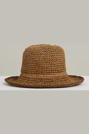 Reiss Enziya Straw Sun Hat