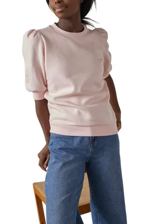 SisterS point Peva Short Puss Sleeve Sweatshirt