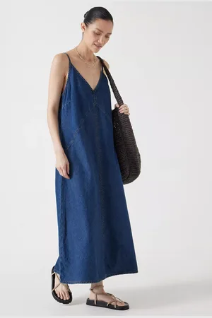 Hush Puppies Denim Maxi Slip Dress