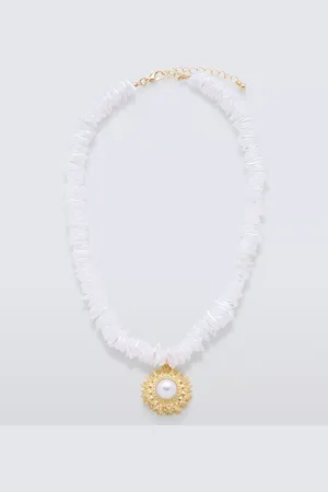 John Lewis Faux Pearl Sunshine Necklace