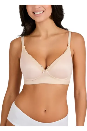 JoJo Maman Bébé Emma Jane Lace Trim Nursing T-Shirt Bra