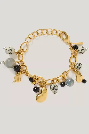 Jigsaw Semi Precious Charm Bracelet