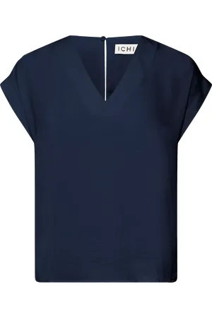 Ichi Crissy Short Sleeved Blouse