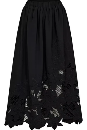 Mos Mosh Zorai Brodi A-Line Midi Skirt