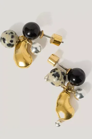 Jigsaw Semi Precious Charm Earrings