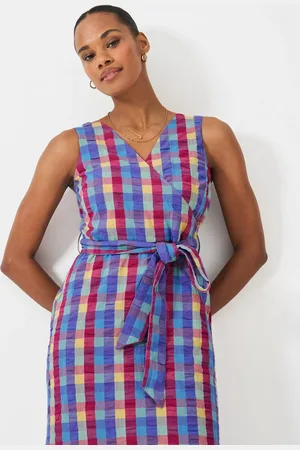 J.Crew Jenny Cotton Wrap-Front Dress