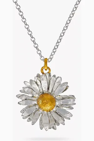 Alex Monroe For John Lewis Daisy Pendant Necklace