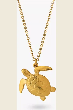Alex Monroe Sea Turtle Pendant Necklace