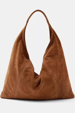 Hush Puppies Suede Hobo Bag