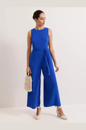 Phase Eight Marta Shirred Back Wide Leg Jumpsuit