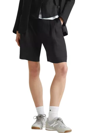 Benetton Tailored Pure Linen Shorts