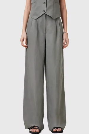 AllSaints Averie Tailored Wide Leg Trousers
