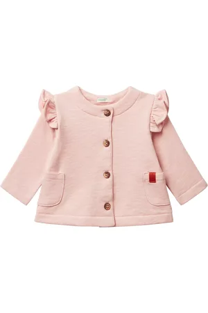 Benetton Baby Frill Shoulder Cardigan
