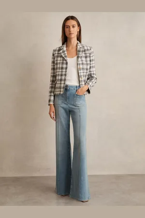 Reiss Carly Check Jacket