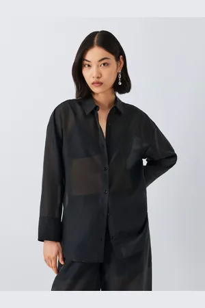 John Lewis Sheer Long Sleeve Shirt