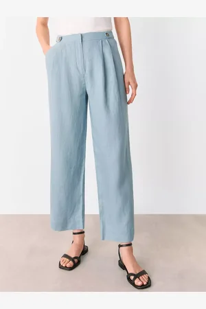 Whistles Casual Millie Linen Trouser