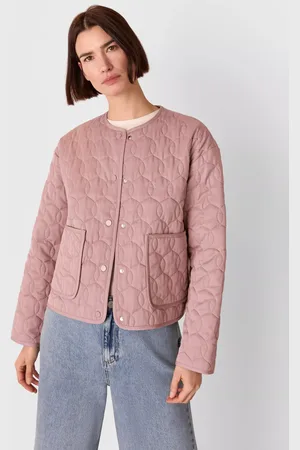 Whistles Maya Cotton Quilted Jacket