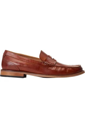 Base London Garfield Leather Penny Loafers