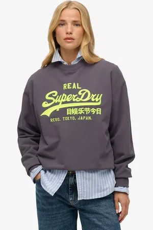 Superdry Vintage Logo Neon Sweatshirt