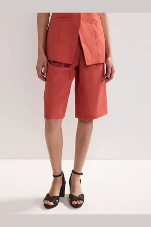 Phase Eight Lottie Line Rich Belted Shorts
