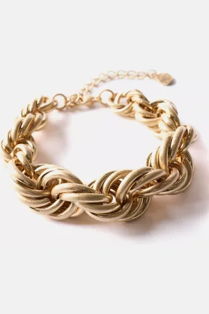 mint&berry Twist Link Bracelet, Silver