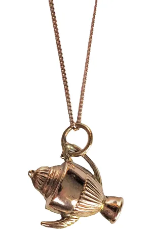 L & T Heirlooms Pre-Loved 9ct Coffee Pot Pendant Necklace, Dated Circa 1972