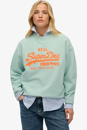Superdry Vintage Logo Neon Sweatshirt