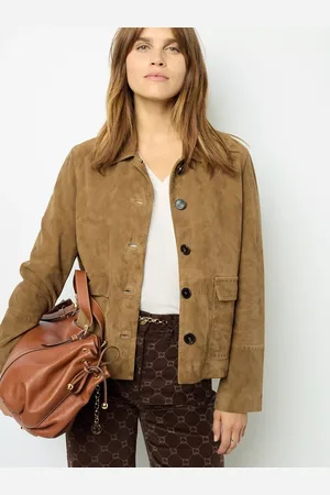 Gerard Darel Badya Suede Jacket