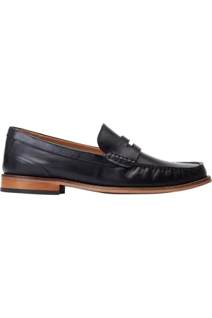 Base London Garfield Leather Penny Loafers