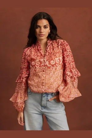mint&berry Printed Cotton Blouse