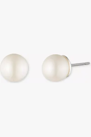 Ralph Lauren Lauren Faux Pearl Stud Earrings, /Silver